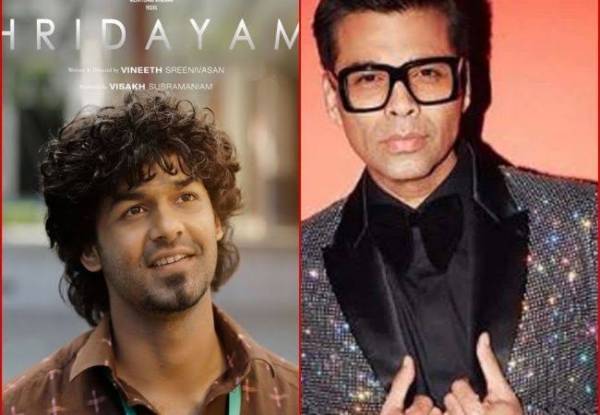 Karan Johar to remake Malayalam romantic-drama Hridayam in Hindi, Tamil and Telugu
